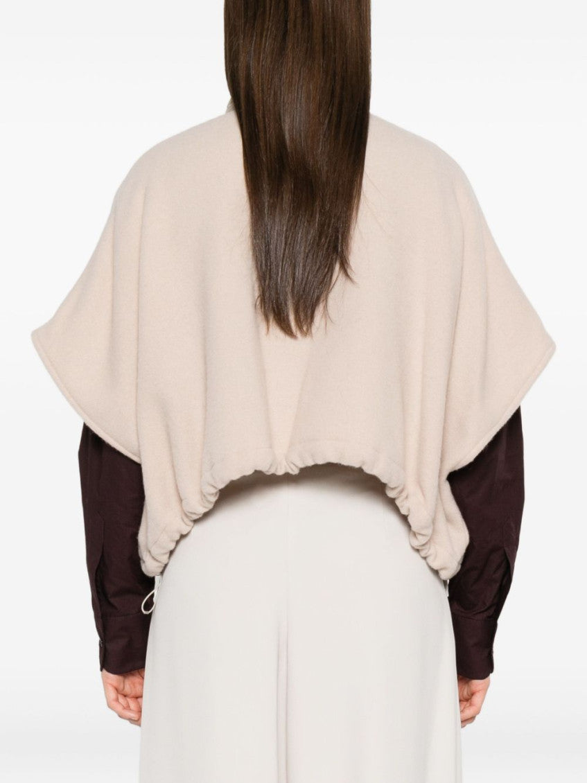 Beige Quilted Jacket 2