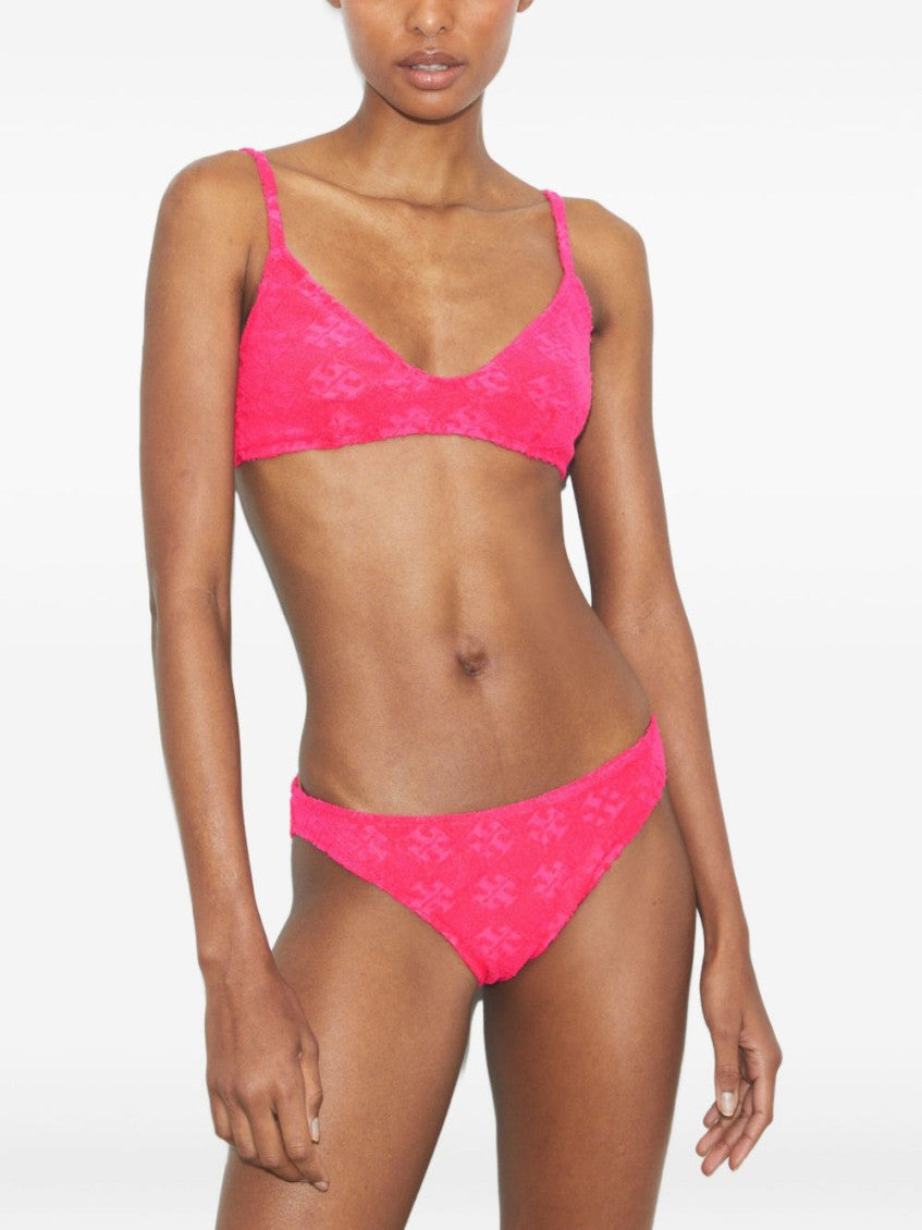 Fuchsia Terry Bikini Bottom 2