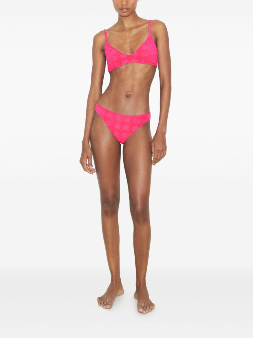 Fuchsia Terry Bikini Bottom 3