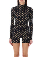 Black Moon Printed Top 1