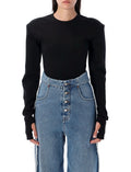 Black Crewneck Top 1