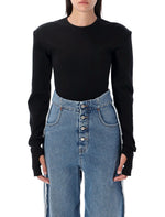 Black Crewneck Top 1