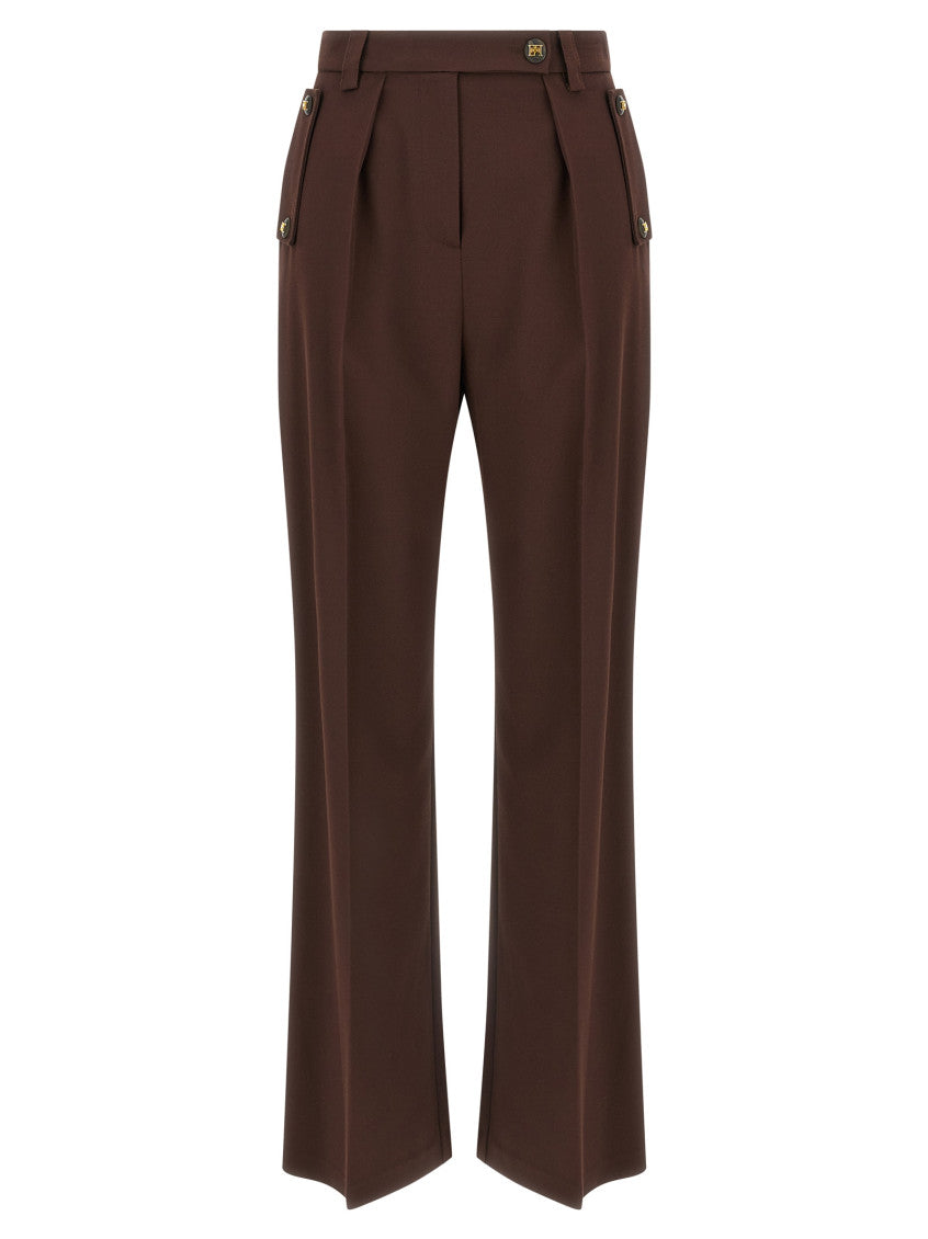 Brown Palazzo pants 1