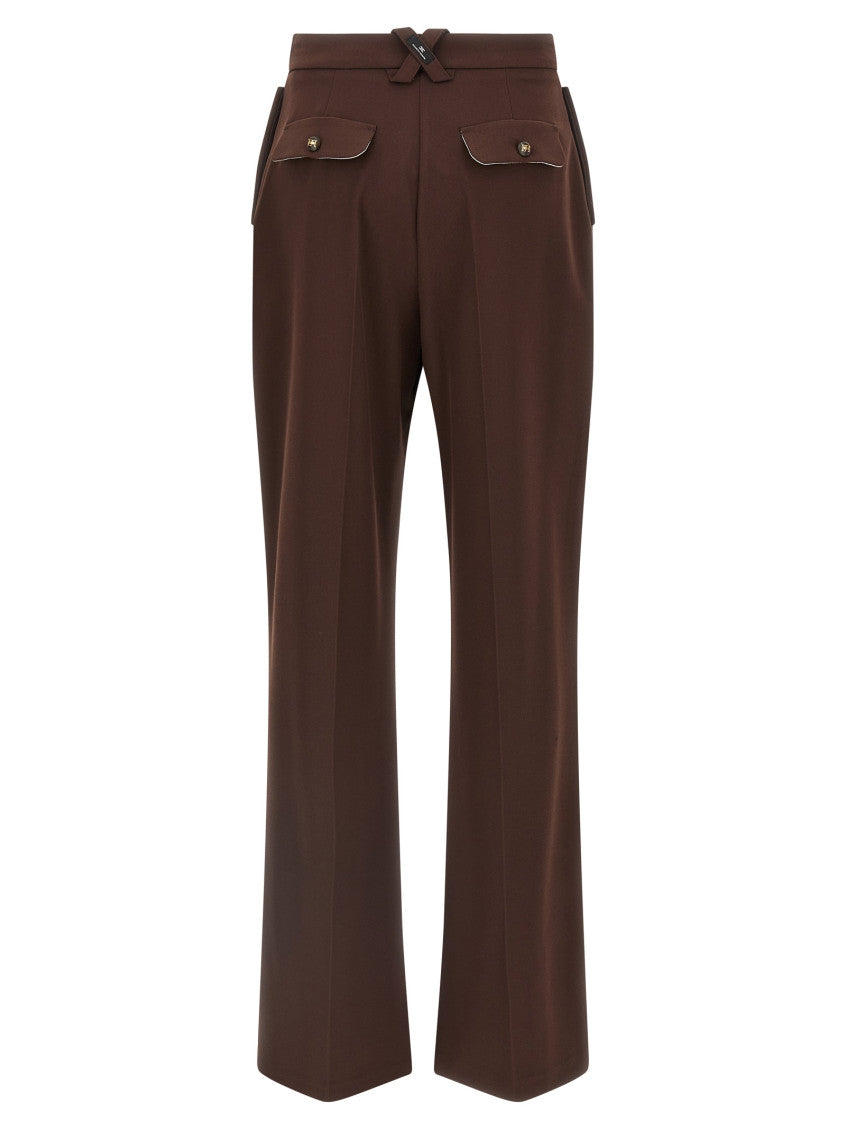 Brown Palazzo pants 2