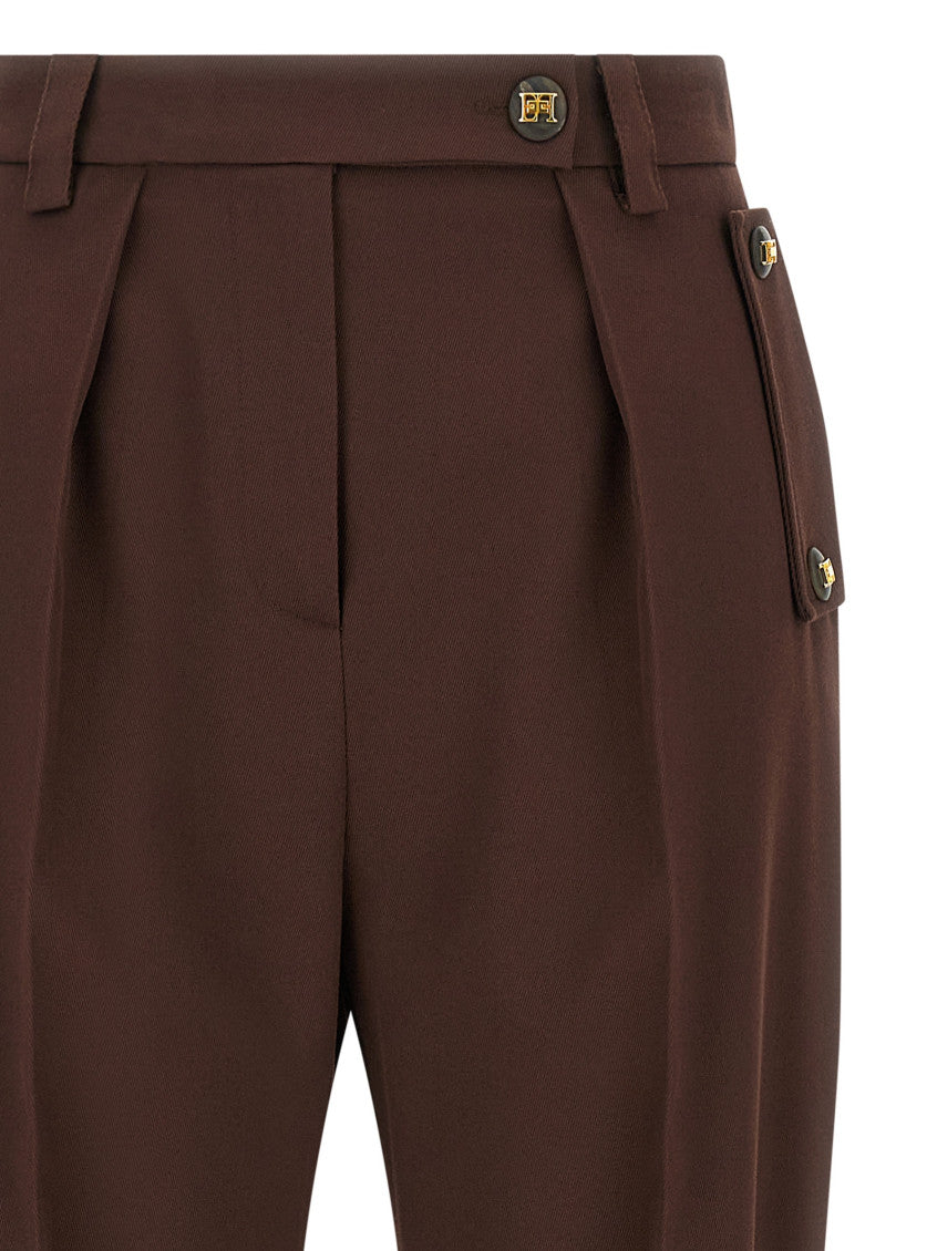 Brown Palazzo pants 3