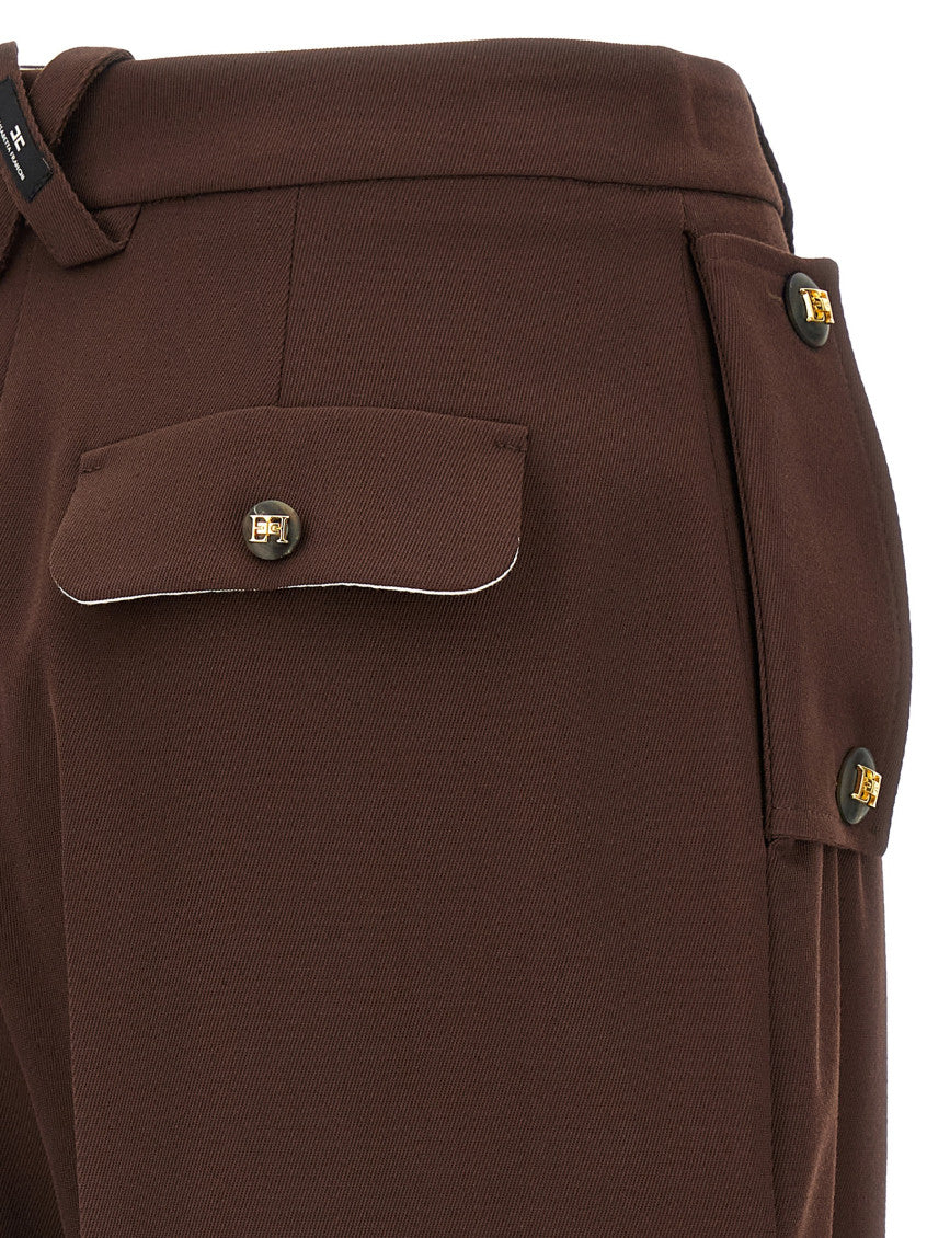 Brown Palazzo pants 4