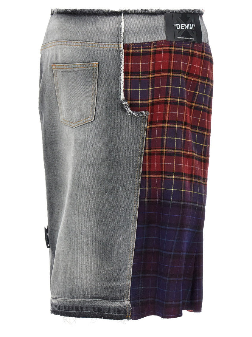 Multicolor Patchwork skirt 2