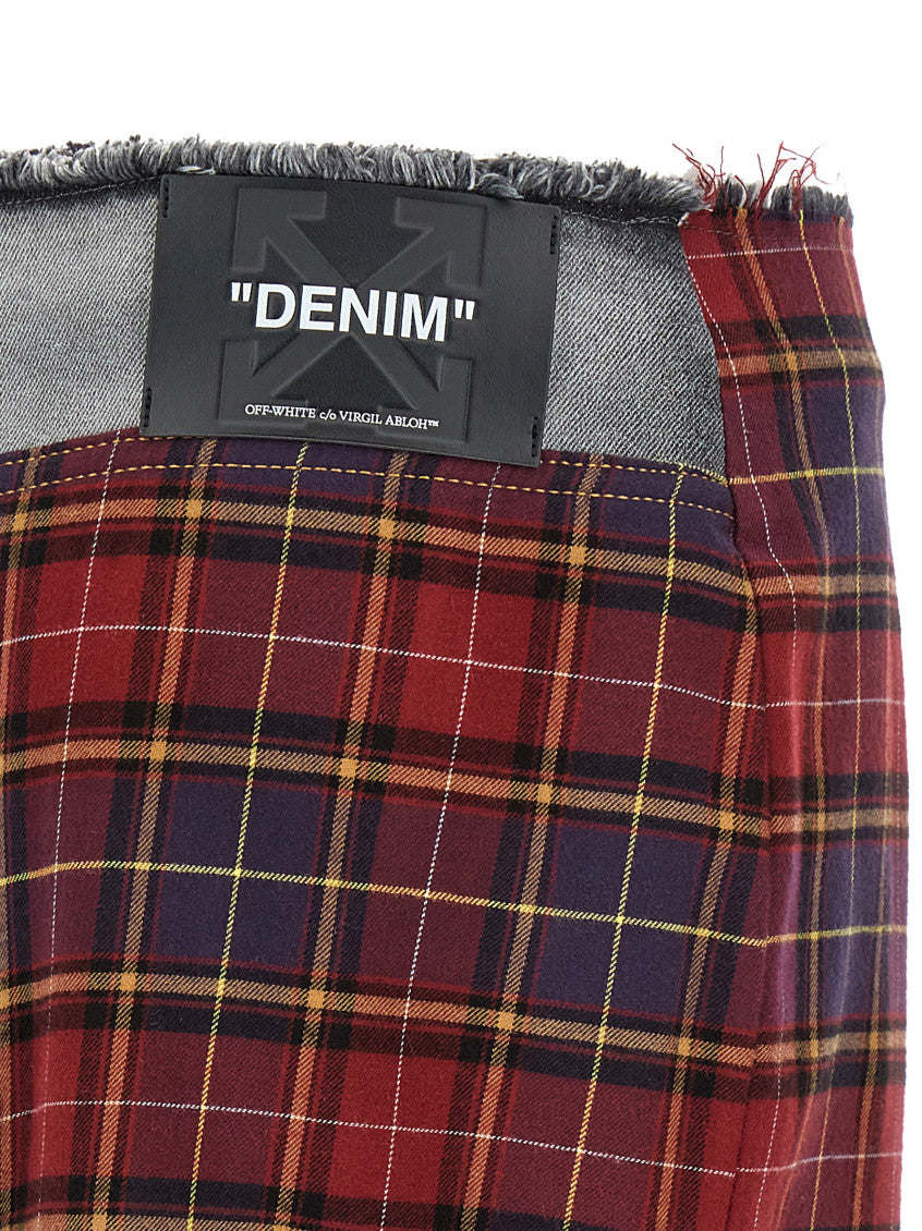 Multicolor Patchwork skirt 4
