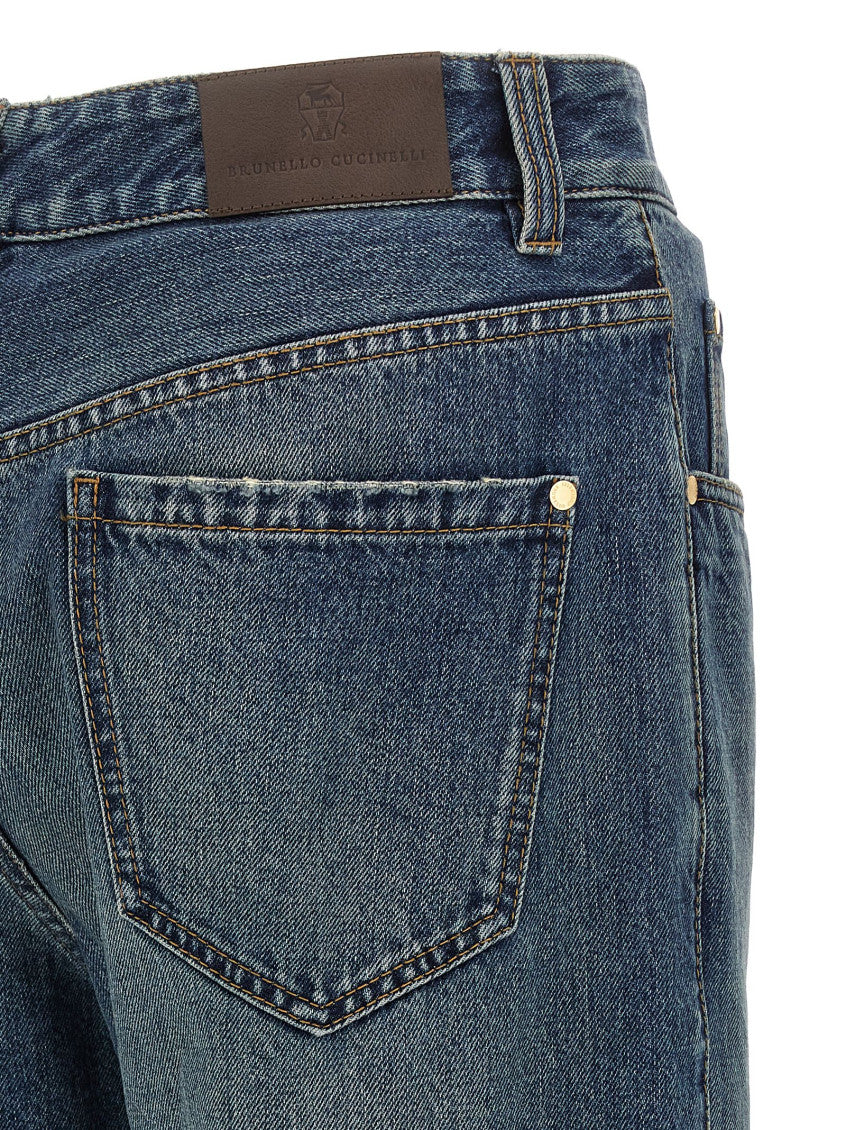 Blue 'The contemporary Loose' jeans 4