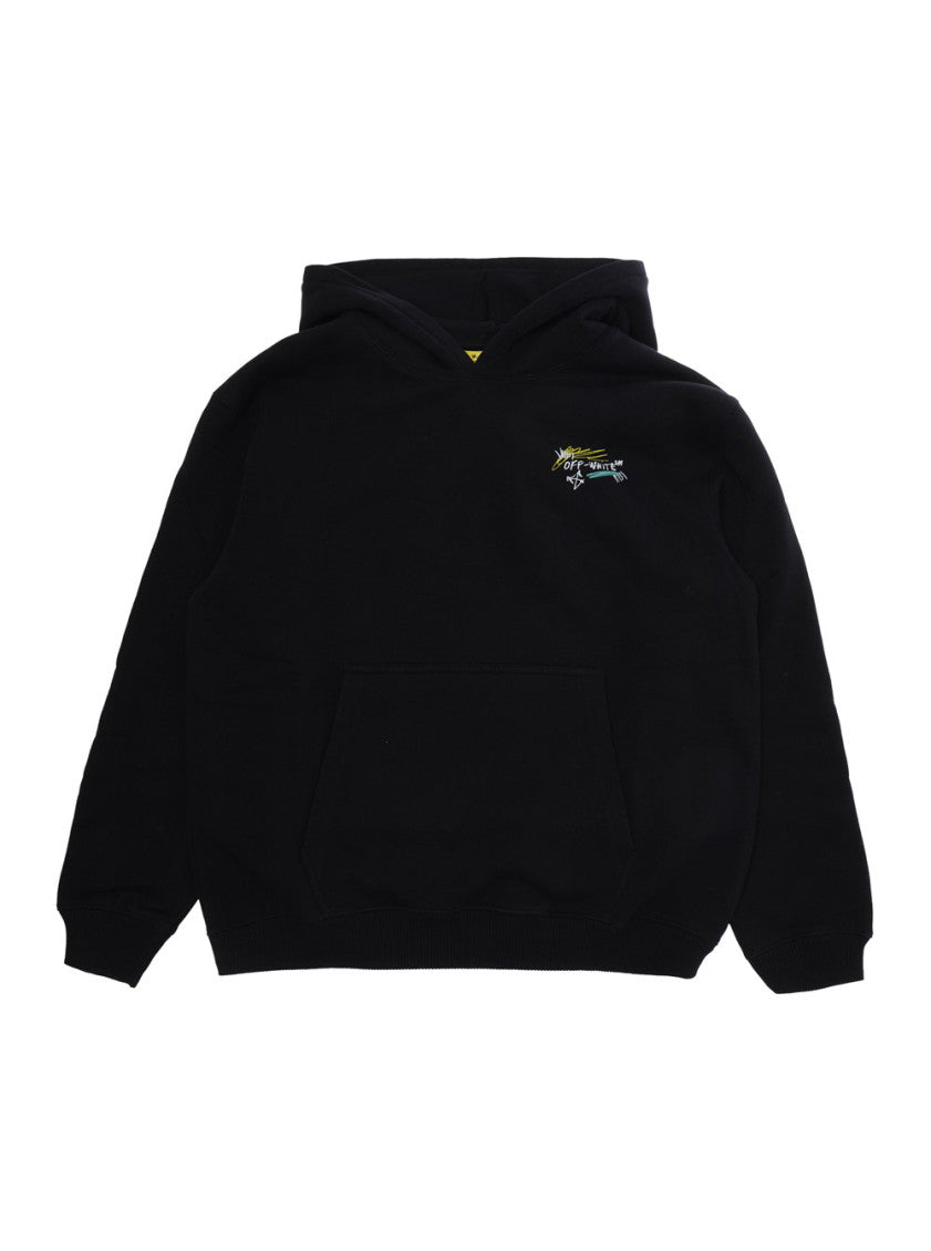Boys Black Logo Hoodie 1