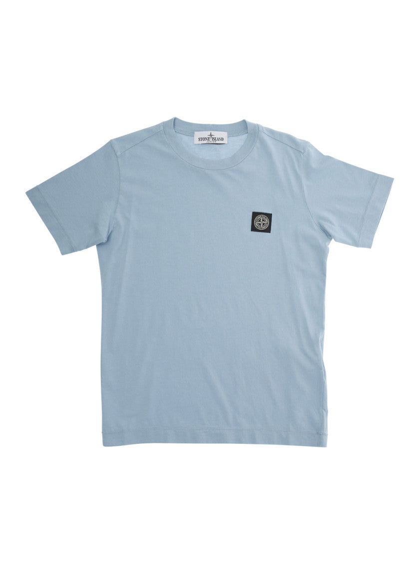 Boys Light Blue Cotton T-Shirt 1