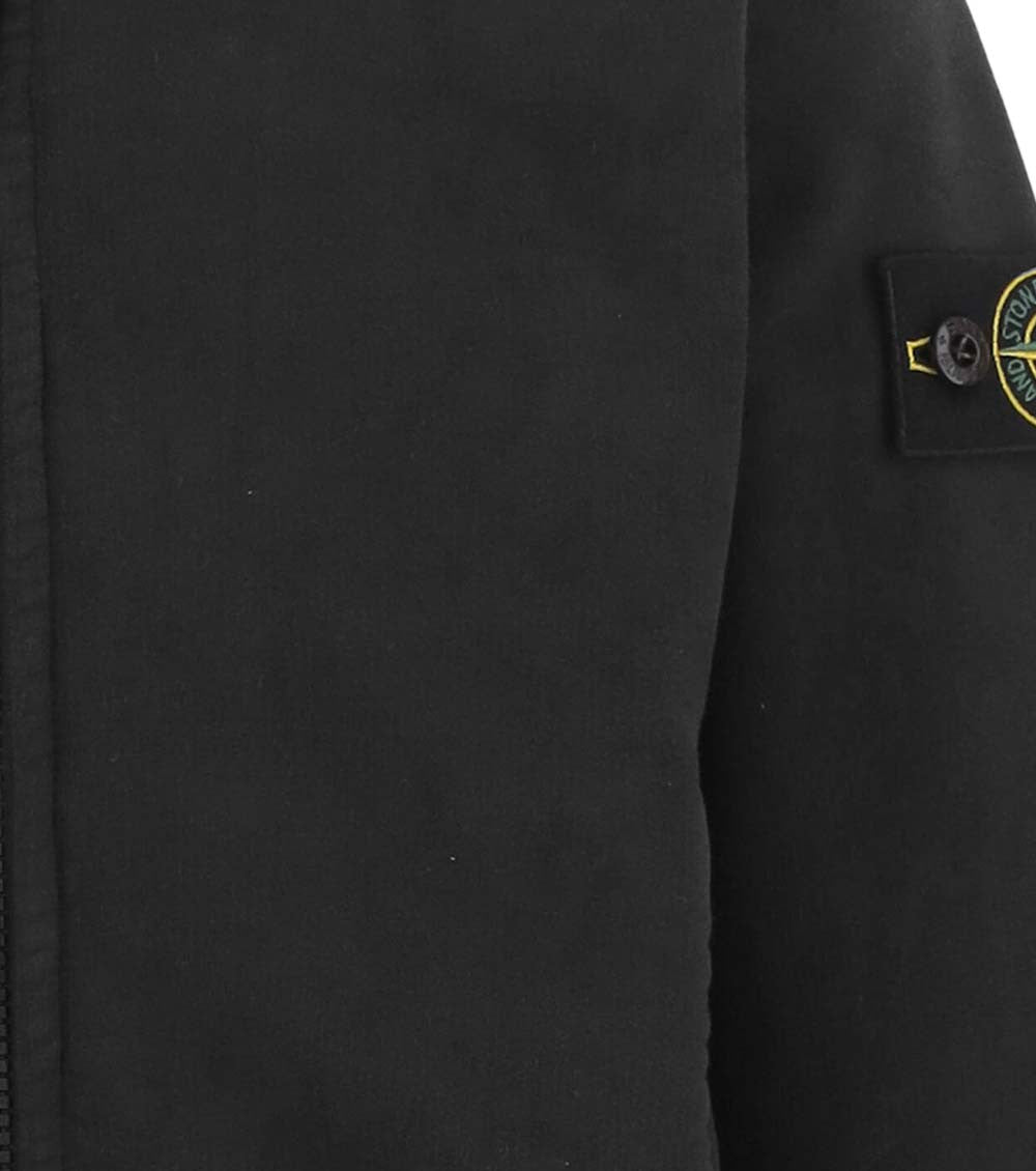Boys Black Cotton Hoodie 3