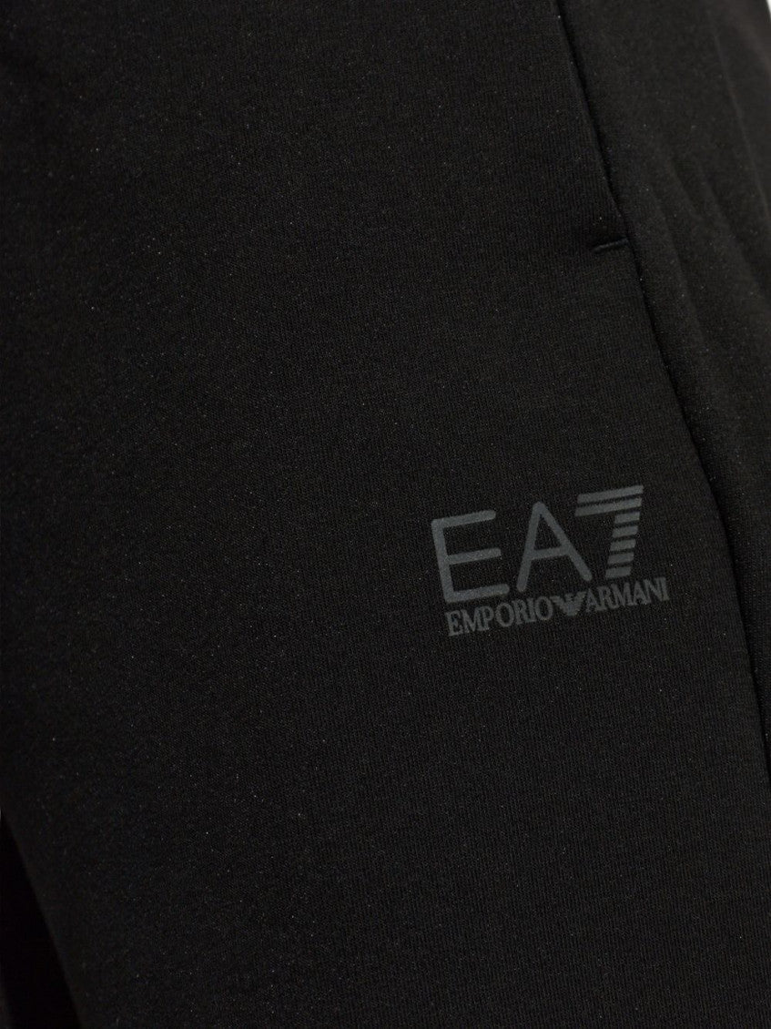 Black Elasticated Sweatpants 4