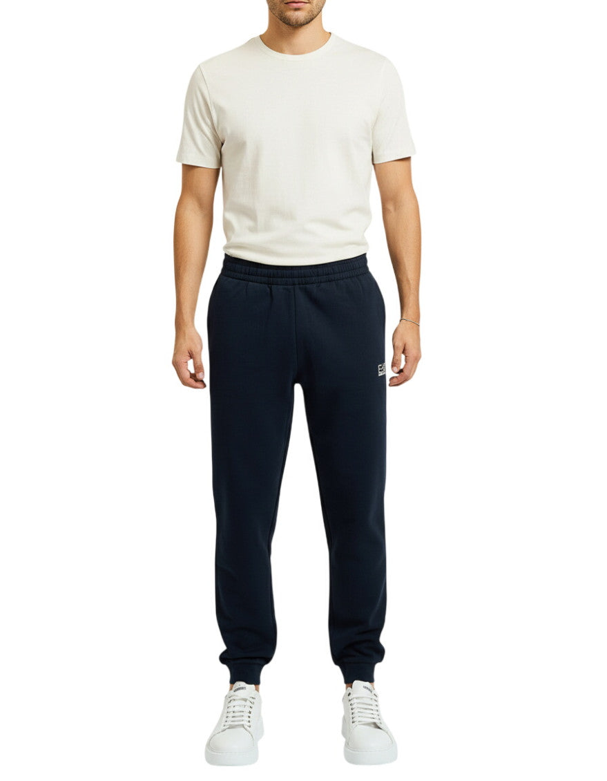 Blue Elasticated Joggers 1