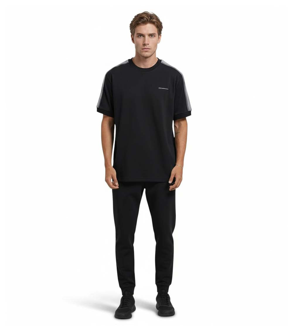 Black Crew Neck T-Shirt 1