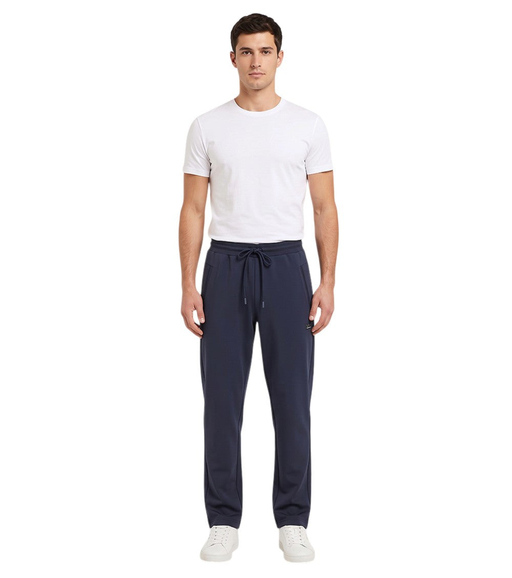 Navy Blue Slim Trousers 2