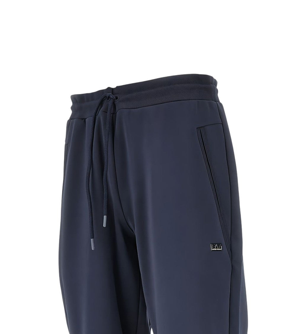 Navy Blue Slim Trousers 4