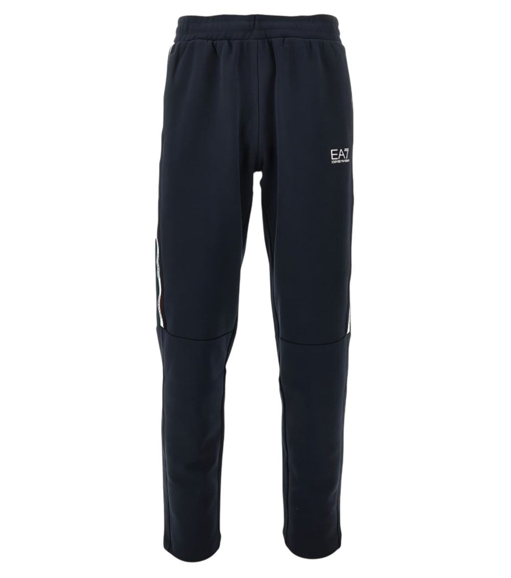 Navy Blue Elasticated Joggers 1