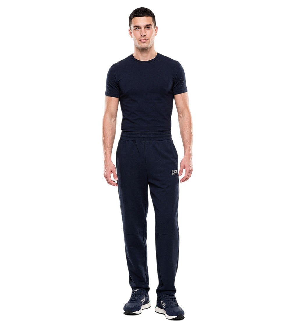 Navy Blue Elasticated Joggers 2