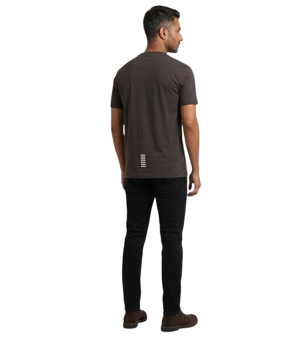 Grey Crew Neck T-Shirt 2