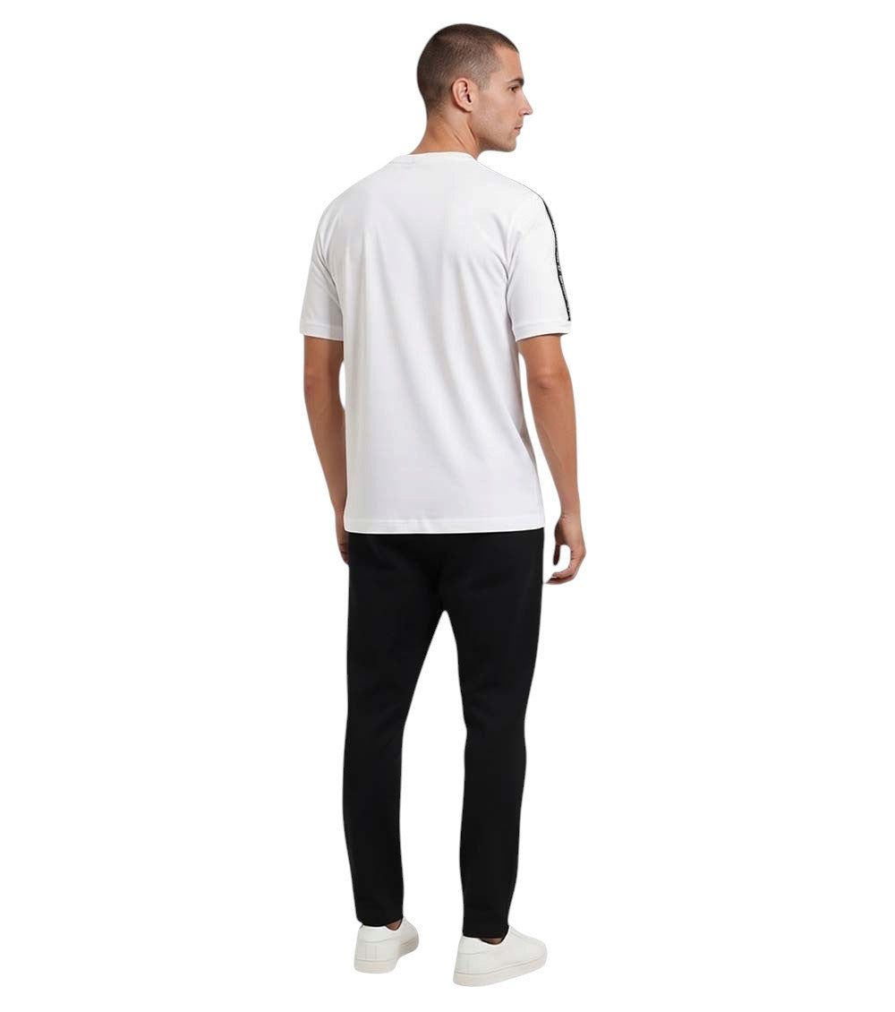 White Crew Neck T-Shirt 4