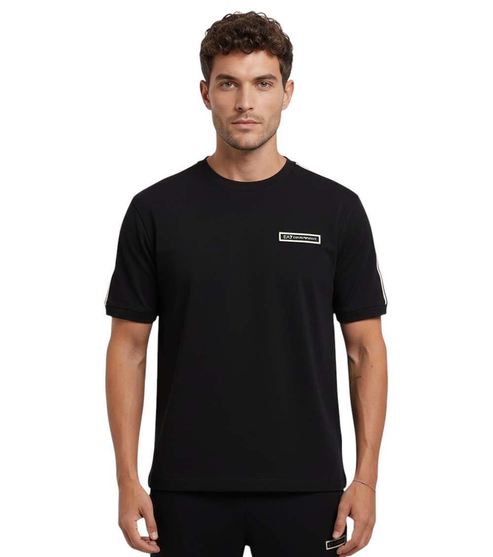 Black Crew Neck T-Shirt 1