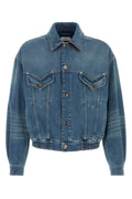 Blue Shirt Collar Jacket 1