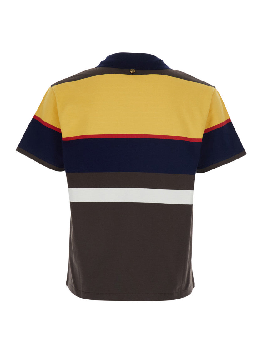 Multicolor Stripes Regular T-Shirt 2