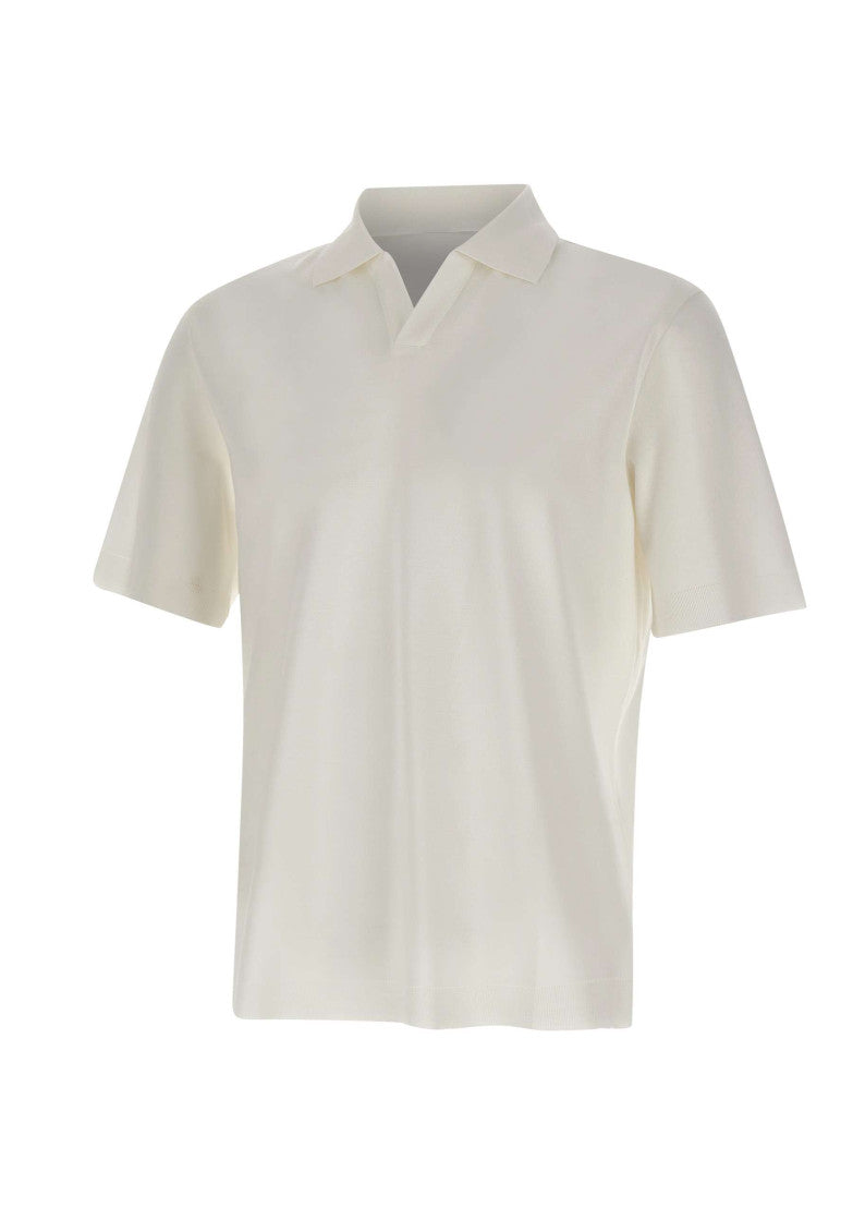 White Shirt Collar Polo 1