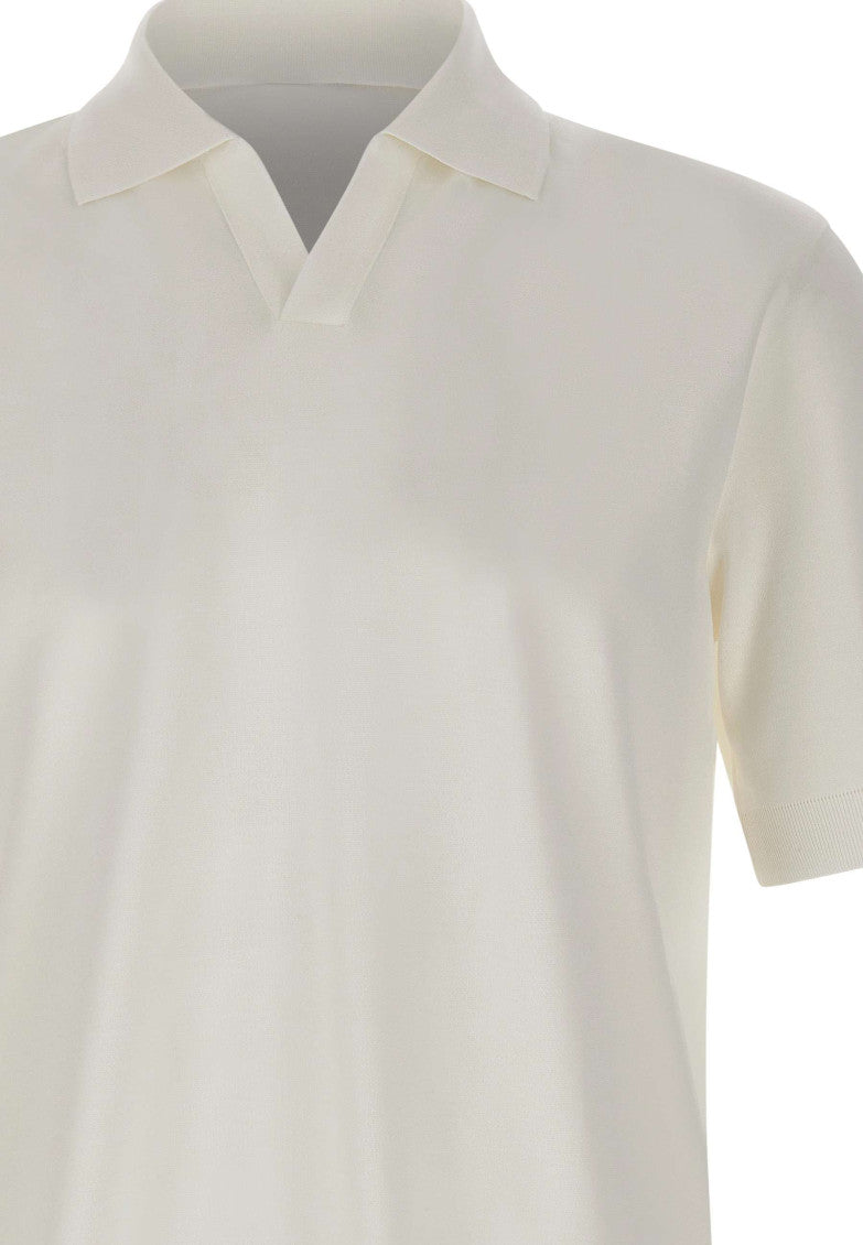 White Shirt Collar Polo 3