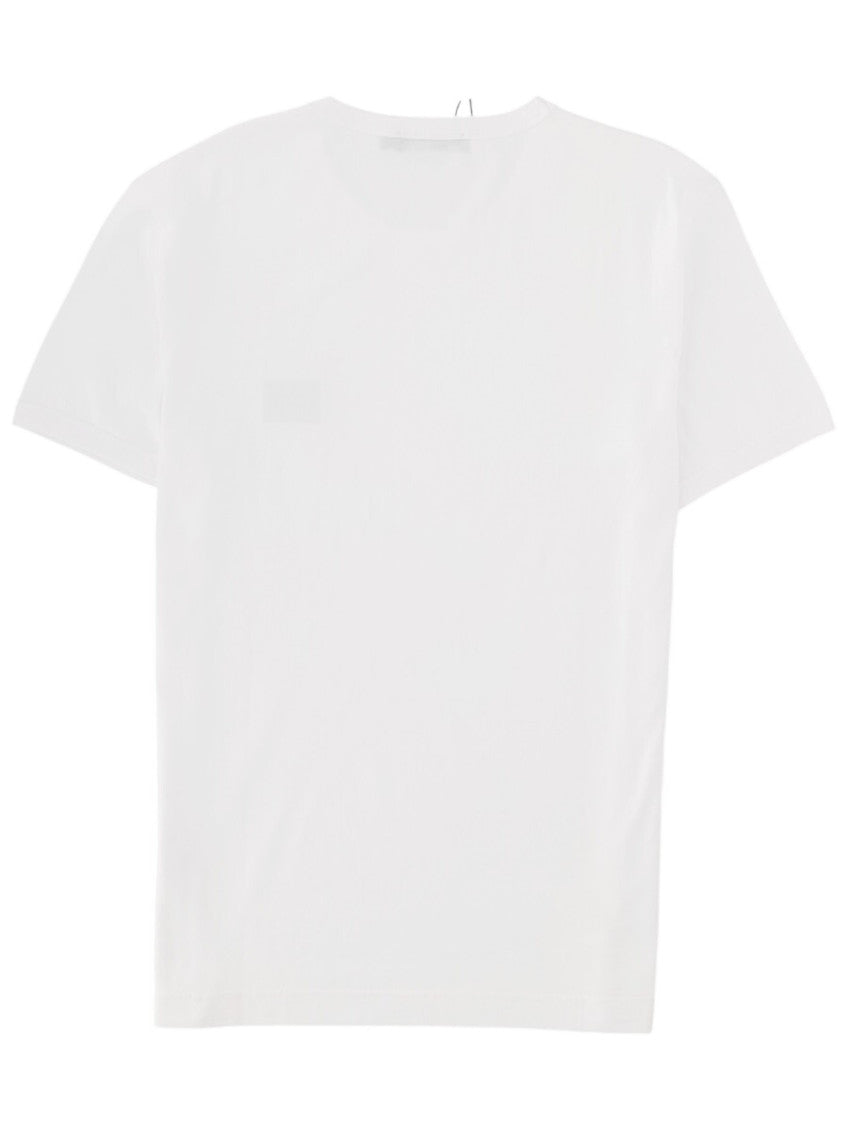 White Crew Neck T-Shirt 3