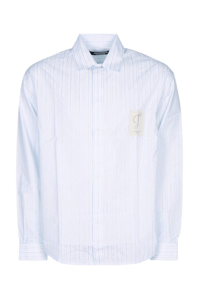 Light Blue Striped Shirt 1