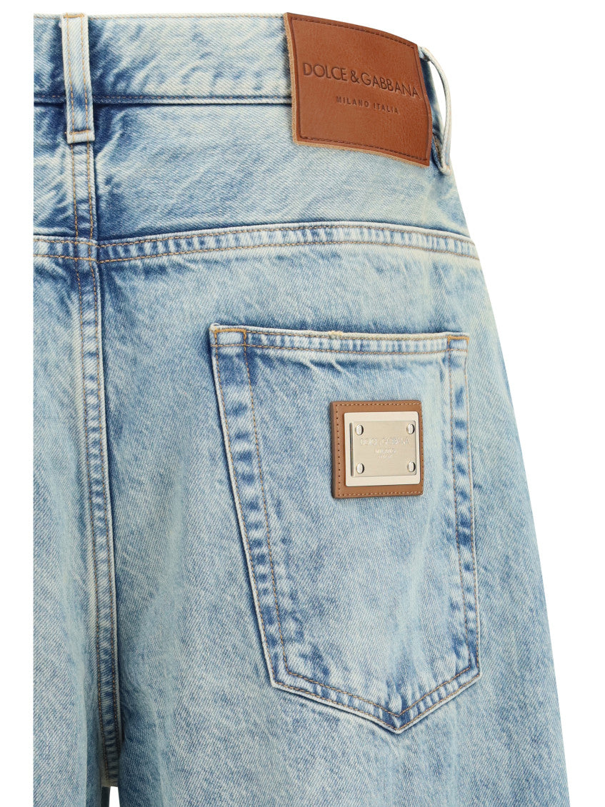 Light Blue Relaxed Jeans 3