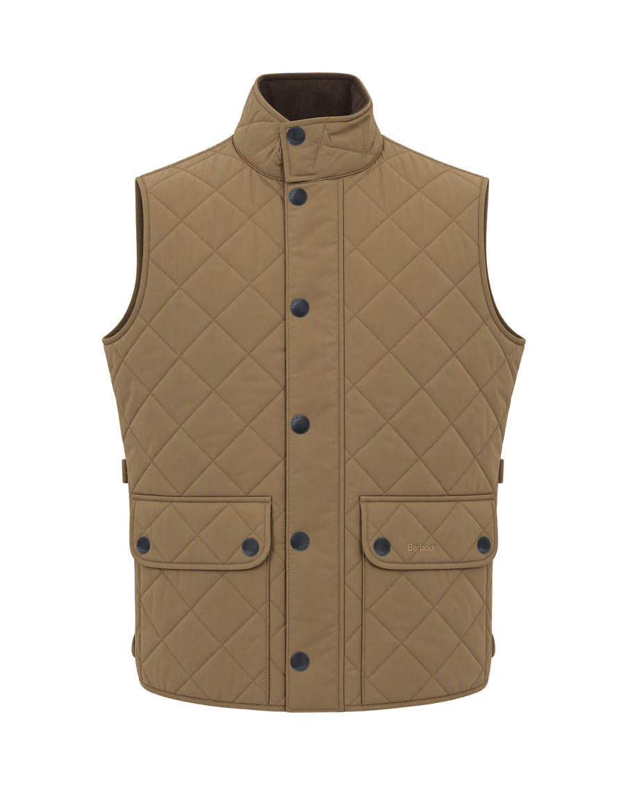 Brown Mock Collar Jacket 1