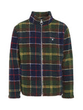 Multicolor Check Fleece Jacket 1