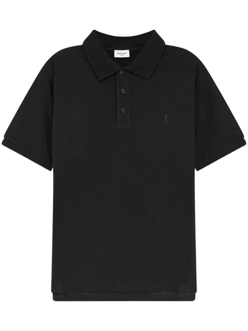 Black Shirt Collar Polo 1