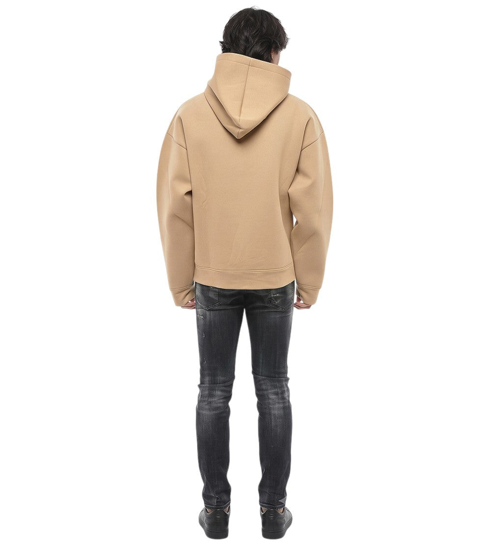 Light Brown Logo Hoodie 2