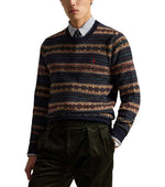 Blue Crew Neck Sweater 1