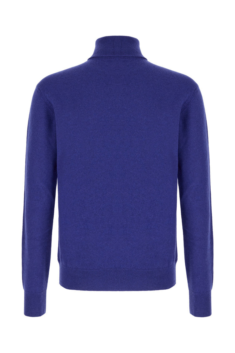 Blue Turtle Neck Sweater 2