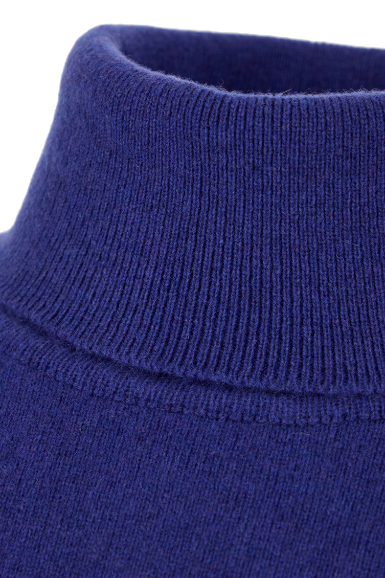 Blue Turtle Neck Sweater 3