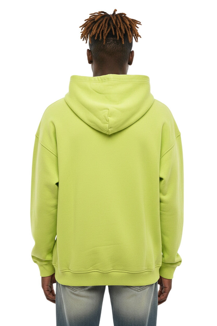 Yellow Relaxed Logo Hoodie 2