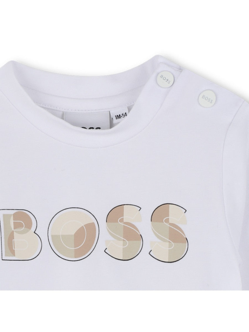Babies White Logo T-Shirt 3