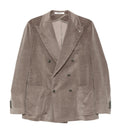 Grey Peaked Lapel Blazer 1