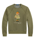 Olive Crew Neck Sweatshirt 1