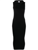 Black Fatal Cut Out Midi Dress 1