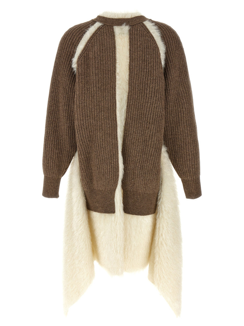 Multi Color V Neck Cardigan 2