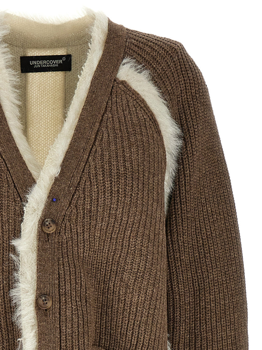 Multi Color V Neck Cardigan 3
