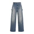 Blue Cotton Jeans 1