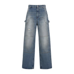 Blue Cotton Jeans 1