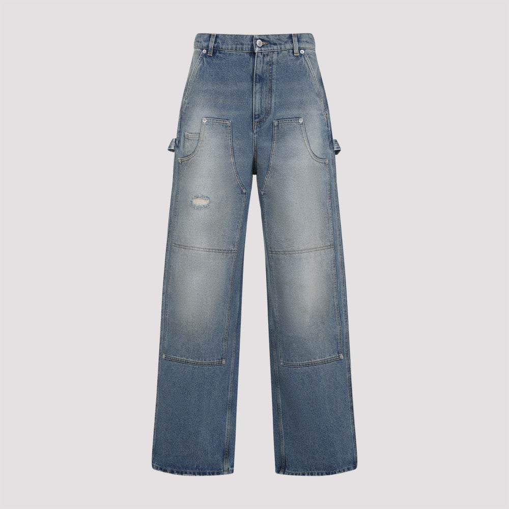 Blue Cotton Jeans 2